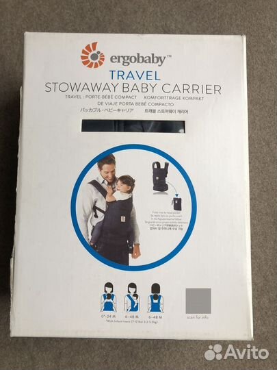 Эргорюкзак слинг ergobaby Carrier