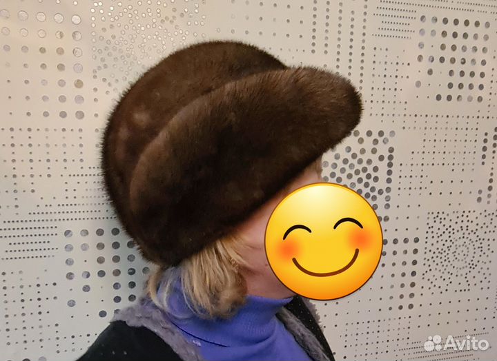 Шляпа женская норковая