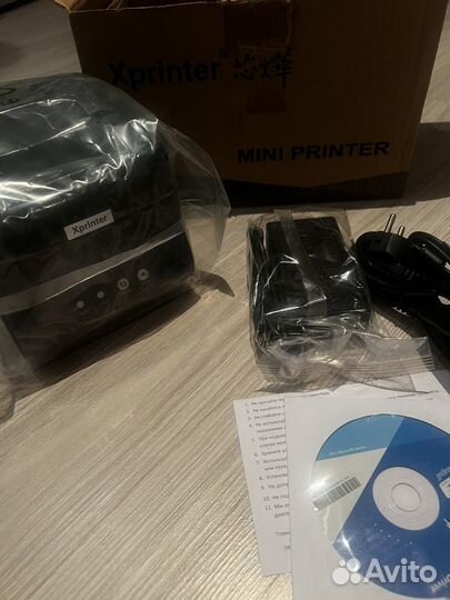 Термопринтер xprinter xp 365b bluetooth