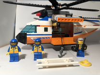 Lego city 7738 вертолёт берегового наблюдения