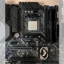 Комплект Ryzen 5600+asus TUF B450M-PRO gaming +16г