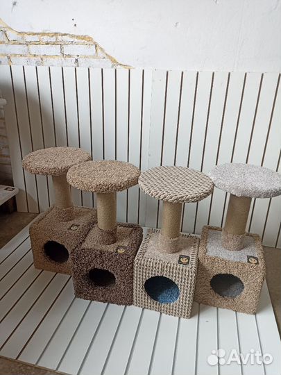 Когтеточка домик для кошки