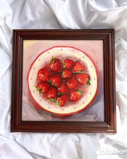 Натюрморт клубника