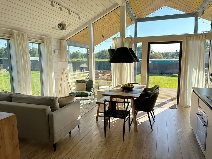 Дом 105 м² на участке 9 сот.