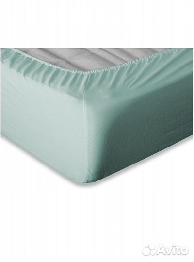 Простынь на резинке 160/200 сатин 180/200