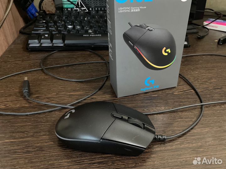 Игровая мышь logitech g102