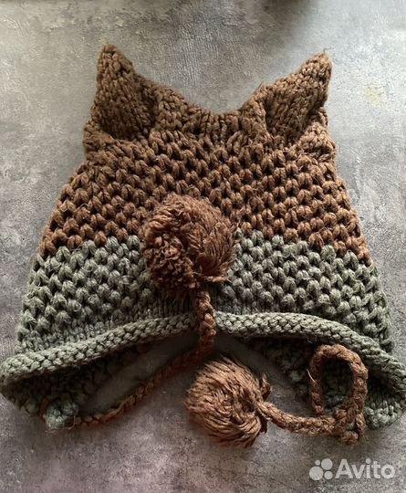 Шапка с ушами