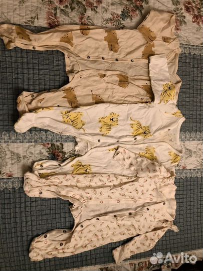 Одежда для новорожденных 56 до 74