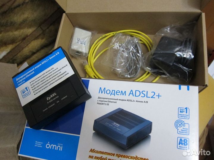 Модем adsl2+ Zyxel P660RT2 EE