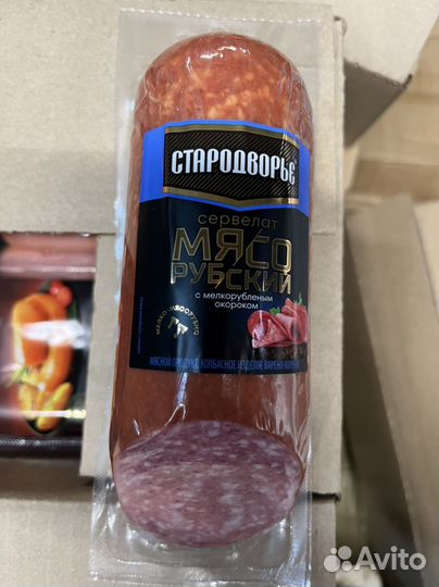 Колбаса копченая