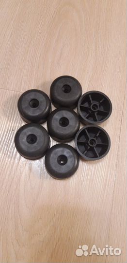 Ножка мебельная круглая для дивана, тумбы и пуфика