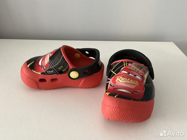 Детские сандали-сабо crocs c5 тачки 20-21 р-р