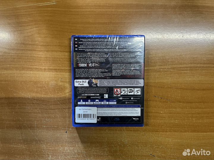 PS4 Resident Evil 4 Remake Gold (новый)