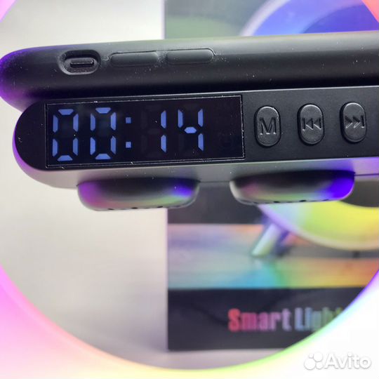 Блютус колонка Smart Light Sound Machine