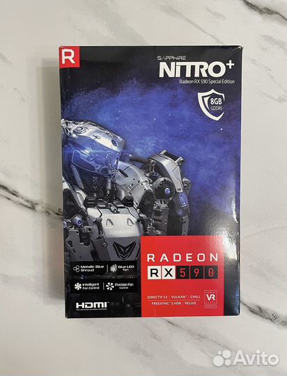 Sapphire rx 590 nitro+