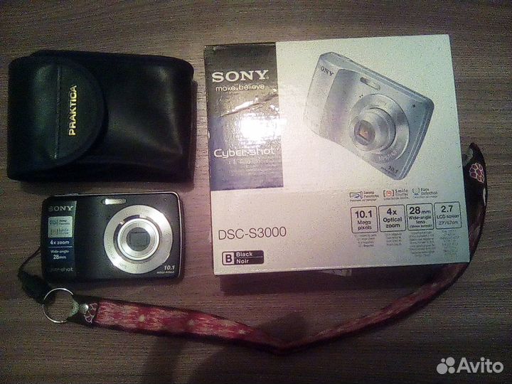 Компактный фотоаппарат sony 3000