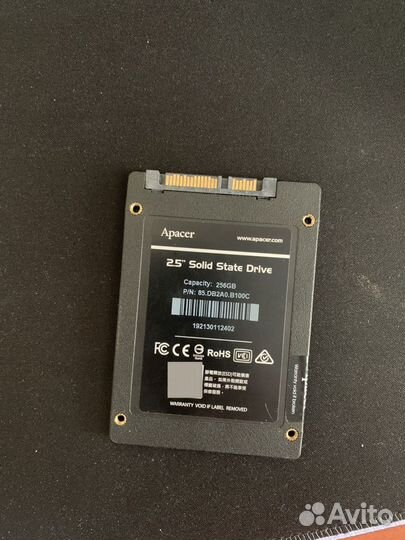 Ssd apacer 256gb