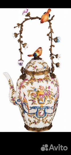Винтаж фарфоровый чайник