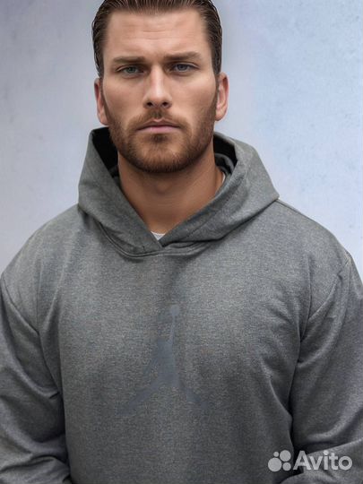 Спортивный костюм легкий серый Air Jordan