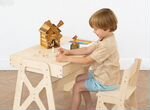 Детский стол и стул/доска для рисования