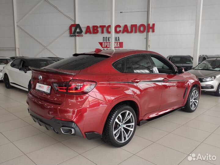 BMW X6 3.0 AT, 2016, 71 000 км