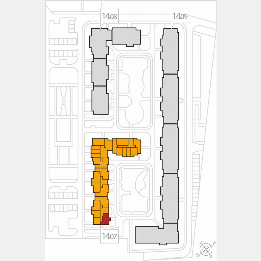 2-к. квартира, 62,6 м², 4/8 эт.