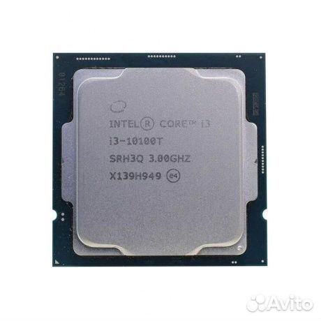 Процессор i3 10100t новый