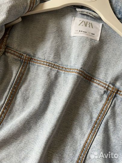 Джинсовая куртка Zara 104