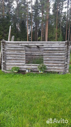 Сруб бани 3х4