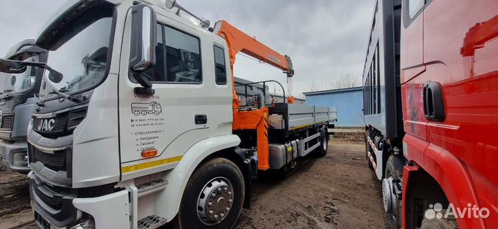 JAC N180 с КМУ, 2023