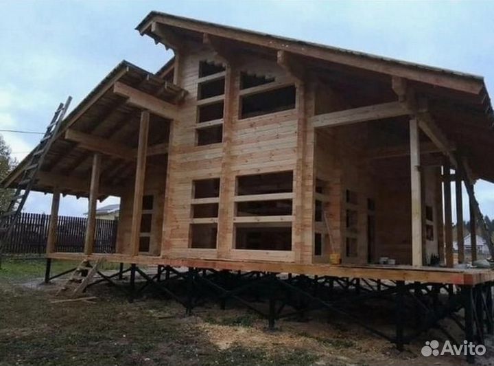 Винтовой фундамент