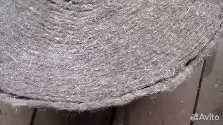Джутовый межвенцовый утеплитель