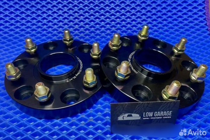 Проставки 2шт 6х139.7 25мм цо67.1 Черные. Mmc