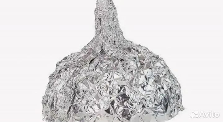 Шапка из фольги