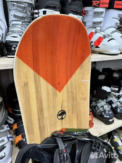 Сноуборд Arbor foundation 161 +Burton custom L