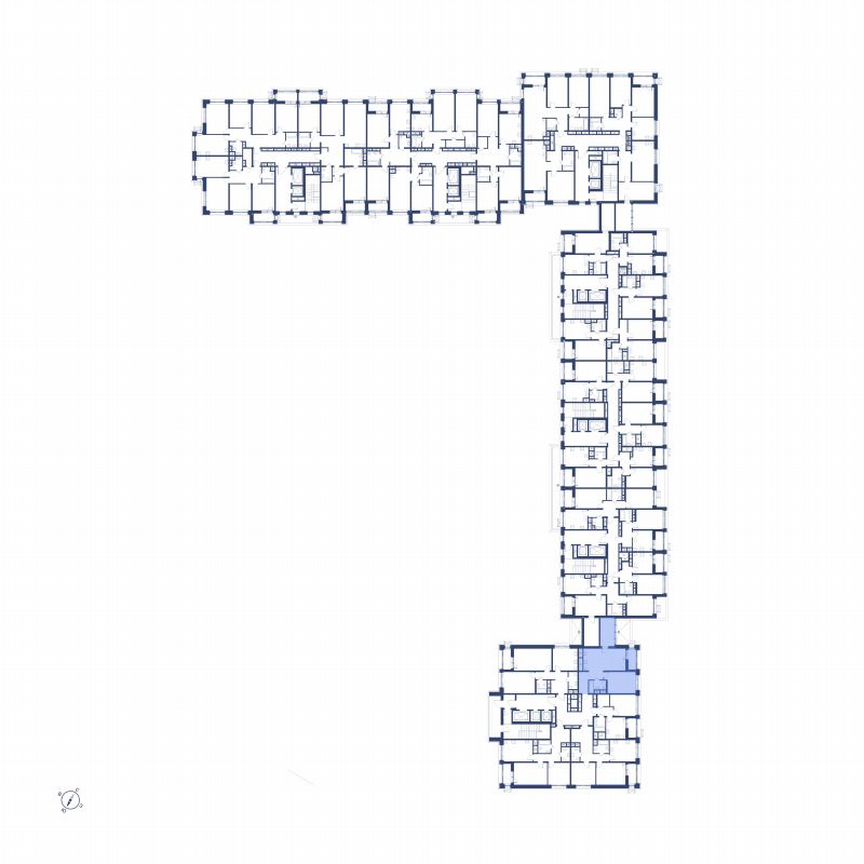 1-к. квартира, 59,1 м², 2/24 эт.