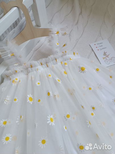 Милое платье для девочки 92-98 новое