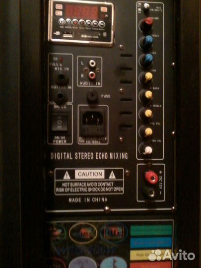 Уличный комб на аккумуляторе с 2 радиомикрофонами