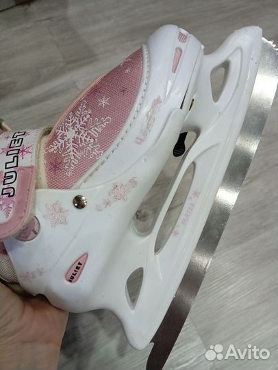 Коньки раздвижные 30-33