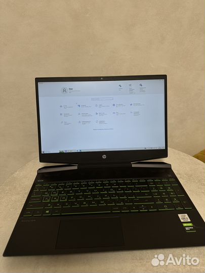 Ноутбук hp pavilion gaming laptop 15