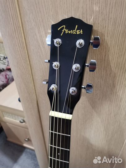 Акустическая гитара Fender CD 60 S/ BLK