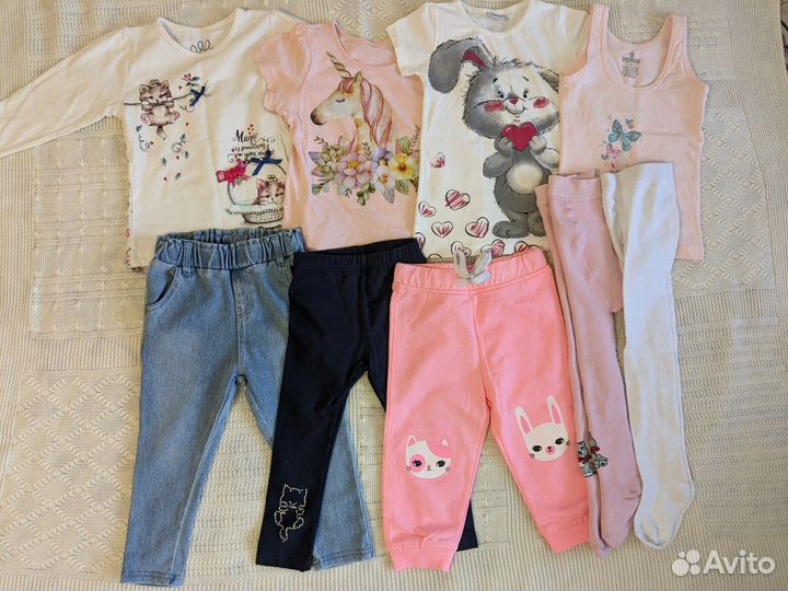 Брендовые вещи на девочку 80-86р