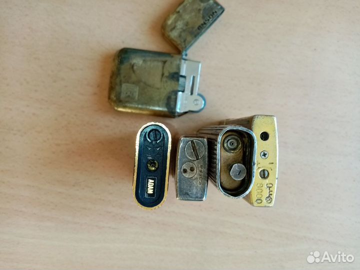 Зажигалки старинные, винтаж