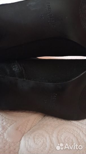 Ботфорты чулки zara