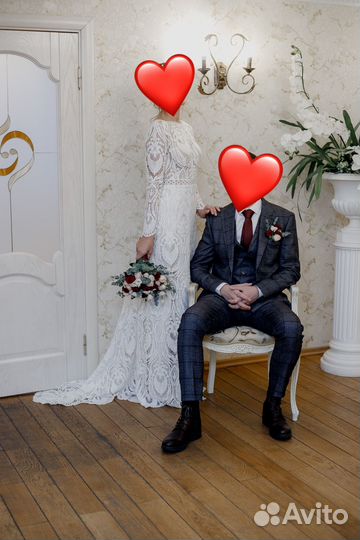 Свадебное платье 44 46