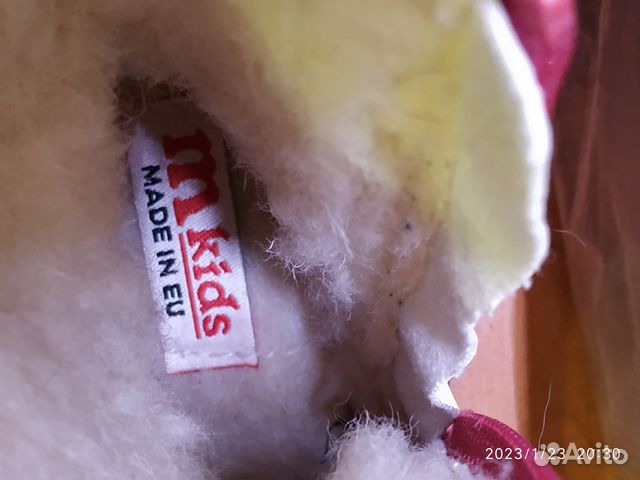 Сапожки демисезонные утепленные на девочку