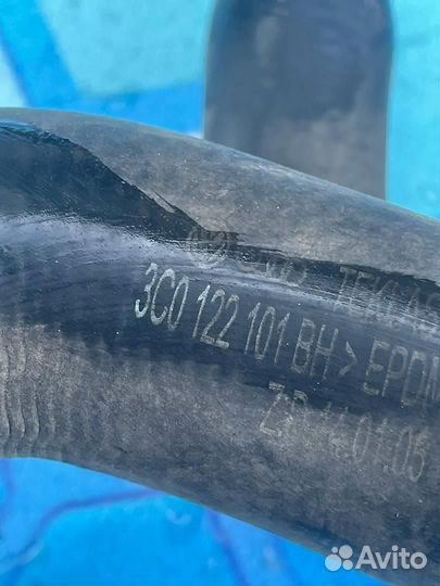 Патрубок охлаждения 3c0122101bh