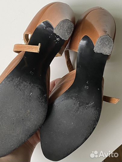 Кожаные туфли Мери-Джейн C.W.S. винтаж