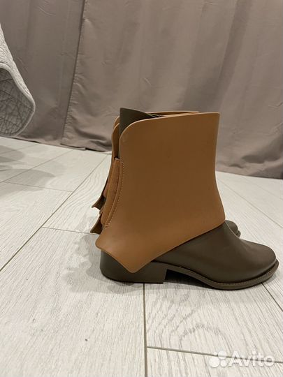 Полусапоги женские резиновые