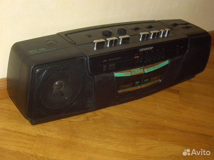 Магнитола Sharp WQ-286Z(BK)